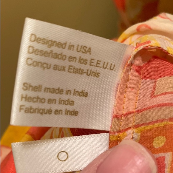 Abella Pink and Yellow Midi Dress - Picture 13 of 15